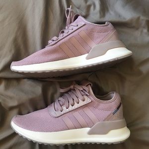 Purple adidas